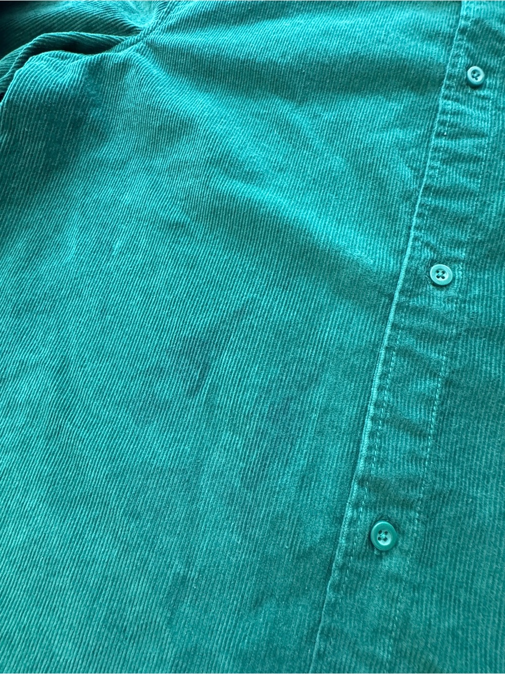 Disney Mickey Corduroy Button Up Holiday Shirt - L - Picture 7 of 10